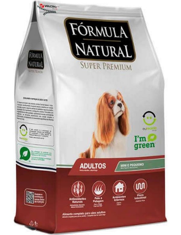 Ração Adimax Pet Formula Natural para Cães Adultos de Raças Mini e Pequena