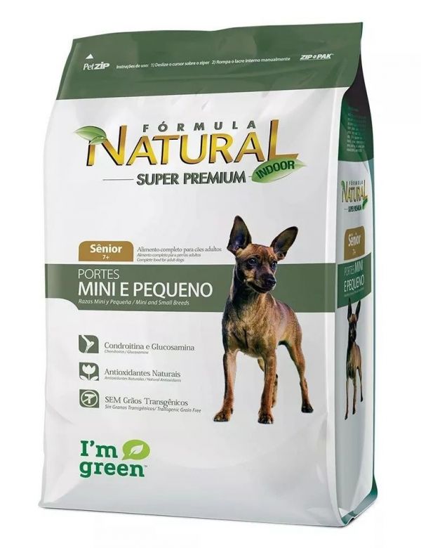 Ração Adimax Pet Formula Natural para Cães Sênior de Porte Mini e Pequeno