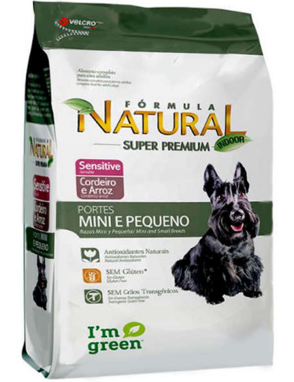 Ração Adimax Pet Formula Natural Sensitive para Cães de Raças Mini e Pequena