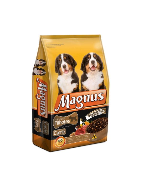 Ração Adimax Pet Magnus Premium Carne para Cães Filhotes