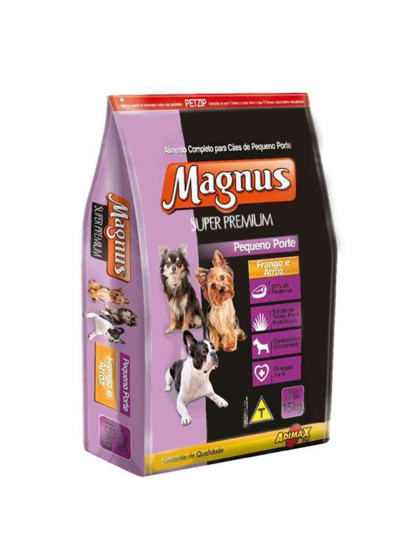 Ração Adimax Pet Magnus Super Premium para Cães de Pequeno Porte