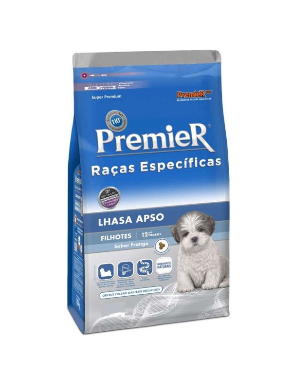 Ração Premier Pet para Cães Filhotes de Raças Específicas Lhasa Apso