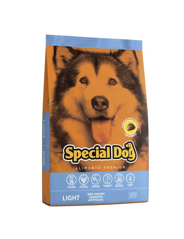 Ração Special Dog Light Premium para Cães Adultos