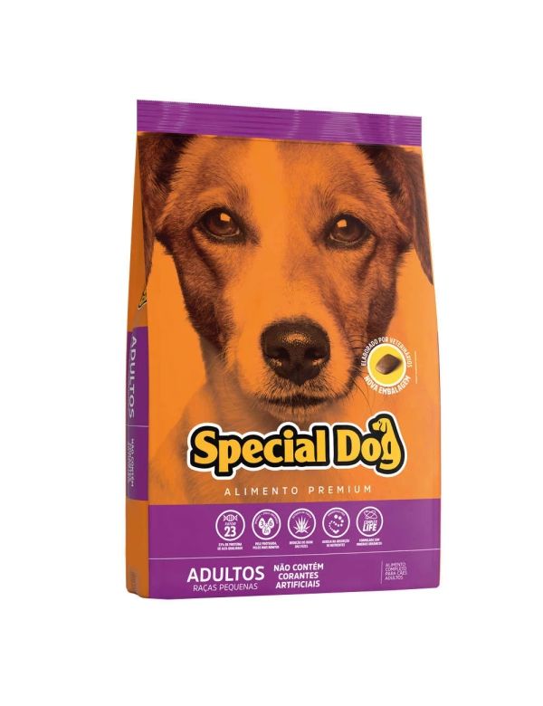 Ração Special Dog Premium para Cães Adultos de Raças Pequenas